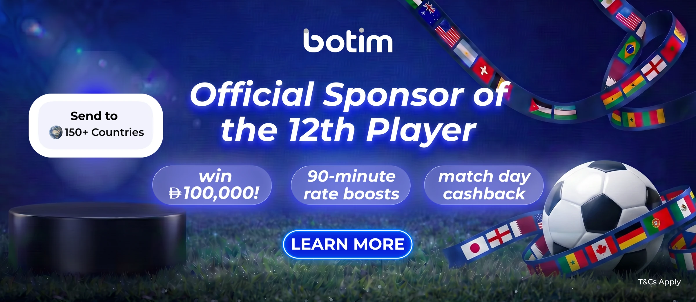 botim - Official Sponsor of the 12th Player